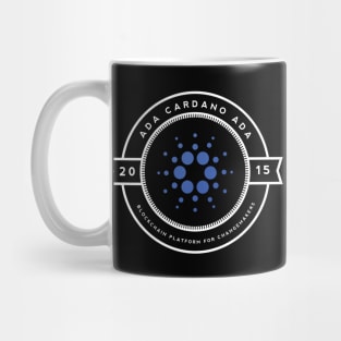 Cardano ADA Cryptocurrency Blockchain Mug